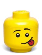 Lego Mini Head - Silly Home Kids Decor Storage Storage Boxes Yellow LE...