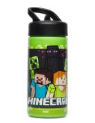 Minecraft Sipper Water Bottle Home Meal Time Multi/patterned Minecraft