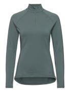 Borg Midlayer Sport Sweatshirts & Hoodies Fleeces & Midlayers Green Bj...