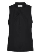 Rwbillie Sl Regular Top Tops Blouses Sleeveless Black Rosemunde