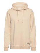 Jane Hoodie - Coffee Tops Sweatshirts & Hoodies Hoodies Beige Birgitte...