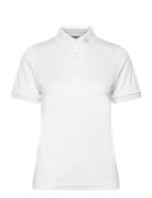 Lds Hammel Drycool Polo Sport T-shirts & Tops Polos White Abacus