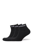 C Lin Ankle 3P Sport Socks Regular Socks Black Adidas Performance