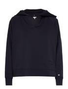 Rlx Visc Interlock O-Nk Hoodie Tops Sweatshirts & Hoodies Hoodies Blac...