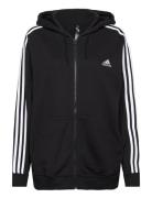 W 3S Ft Fz R Hd Sport Sweatshirts & Hoodies Hoodies Black Adidas Sport...