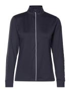 Anna Ls Full Zip Sport Sweatshirts & Hoodies Fleeces & Midlayers Navy ...