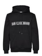 Hk Logo Regular Hoodie Designers Sweatshirts & Hoodies Hoodies Black H...