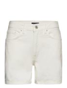 White Denim Shorts Bottoms Shorts Denim Shorts Cream GANT