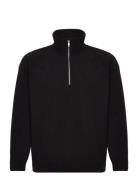 Relaxed Fleece Troyer Tops Sweatshirts & Hoodies Fleeces & Midlayers B...