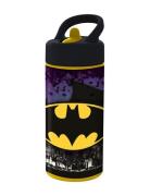 Batman Sipper Water Bottle Home Meal Time Black Batman