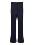 Milo - Sophisticated Twill Bottoms Trousers Slim Fit Trousers Navy Day...