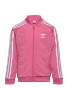 Sst Track Top Sport Sweatshirts & Hoodies Sweatshirts Pink Adidas Orig...
