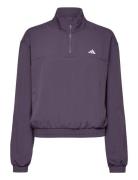 Tr-Es Min 1/4Z Sport Sweatshirts & Hoodies Sweatshirts Purple Adidas P...