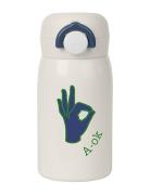 Water Bottle - Small - A-Ok Home Meal Time Cream Fabelab