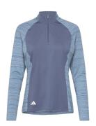 W Ult C Sld Ls Sport Sweatshirts & Hoodies Sweatshirts Blue Adidas Gol...