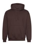 Dokras Designers Sweatshirts & Hoodies Hoodies Brown HUGO
