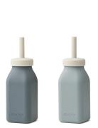 Erika Milkshake Bottle 2-Pack Home Meal Time Blue Liewood