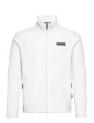 T-Iaato Fz Tops Sweatshirts & Hoodies Fleeces & Midlayers White Napapi...