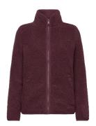 High Curl Jacket W Sport Sweatshirts & Hoodies Fleeces & Midlayers Bur...