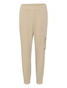 Kamoria Jog Pants Bottoms Trousers Cargo Pants Beige Kaffe