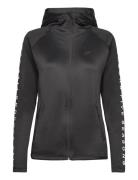 Jasna Jkt W Sport Sweatshirts & Hoodies Hoodies Black Five Seasons