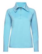 Clime Hz Fleece Sport Sweatshirts & Hoodies Fleeces & Midlayers Blue O...