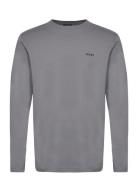 Tee Long Sport T-Langærmet Skjorte Grey BOSS