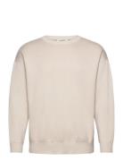 Wbkurt Scribble Knit Designers Sweatshirts & Hoodies Sweatshirts Beige...