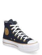 Chuck Taylor All Star Lift Sport Sneakers High-top Sneakers Black Conv...
