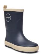 Gumboots™ Shoes Rubberboots High Rubberboots Navy Pom Pom