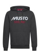 Musto Hoodie Sport Sweatshirts & Hoodies Hoodies Grey Musto