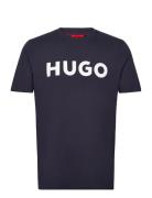 Dulivio Designers T-Kortærmet Skjorte Navy HUGO