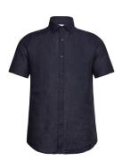 Holiday Designers Shirts Short-sleeved Navy Reiss