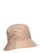 Rain Bucket Hat Accessories Headwear Bucket Hats Beige Becksöndergaard