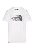 B S/S Easy Tee Sport T-Kortærmet Skjorte White The North Face