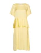 Iw50 23 Turlingtoniw Dress Knælang Kjole Yellow InWear