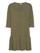 Dresses Knitted Knælang Kjole Green EDC By Esprit
