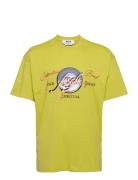 T-Shirt Tops T-Kortærmet Skjorte Yellow MSGM