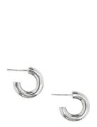 Mini Hoops Accessories Jewellery Earrings Hoops Silver Blue Billie