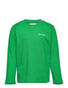 Diego Ls T-Shirt Kids Tops T-shirts Long-sleeved T-Skjorte Green Les D...