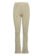 Dahlia Knit Trouser 22-02 Bottoms Trousers Flared Multi/patterned HOLZ...