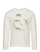 Teeshirt7Bis Tops T-shirts Long-sleeved T-Skjorte White Tartine Et Cho...