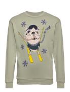 Sgbaptiste Snowdog Sweatshirt X-Mas Tops Sweatshirts & Hoodies Sweatsh...