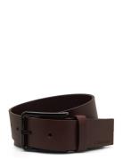 Warmth 35Mm Accessories Belts Classic Belts Brown Calvin Klein