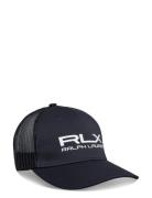 Logo Twill Trucker Cap Accessories Headwear Caps Navy Ralph Lauren Gol...