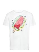 Levi's Popsicle Tee Tops T-Kortærmet Skjorte White Levi's