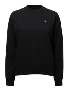 Jess Sweatshirt Tops Sweatshirts & Hoodies Sweatshirts Black Double A ...