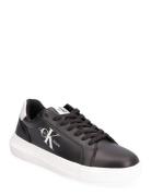 Chunky Cupsole Mono Lth Low-top Sneakers Black Calvin Klein