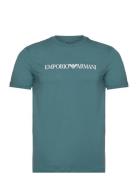 T-Shirt Designers T-Kortærmet Skjorte Blue Emporio Armani