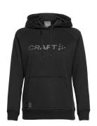Core Craft Hood W Sport Sweatshirts & Hoodies Hoodies Black Craft